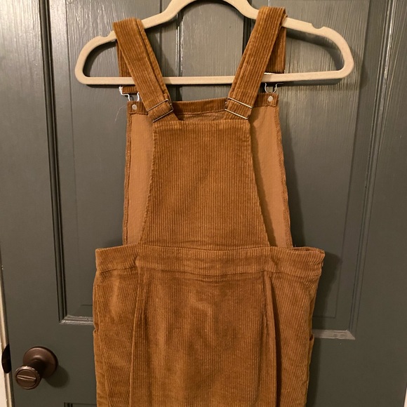 Umgee Corduroy Overall Dress - Picture 2 of 3